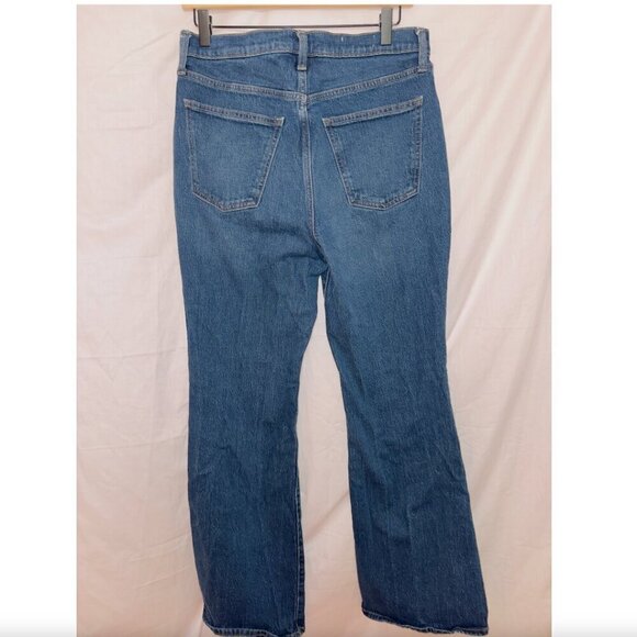 Universal Thread Dark Wash Denim High Rise Flare Jeans size 10 - Picture 7 of 7